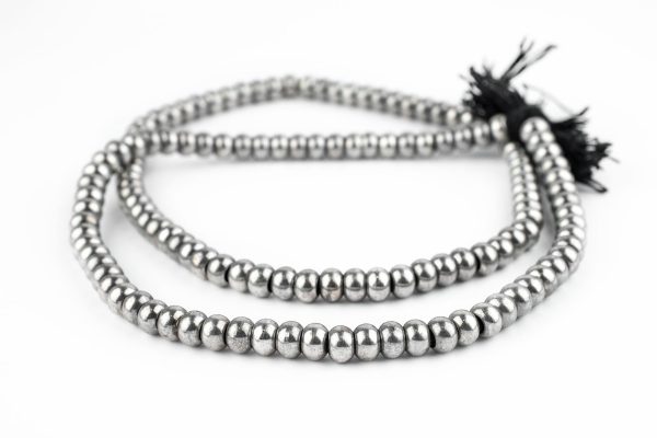 Smooth Silver Padre Beads (9mm) Online - Image 4